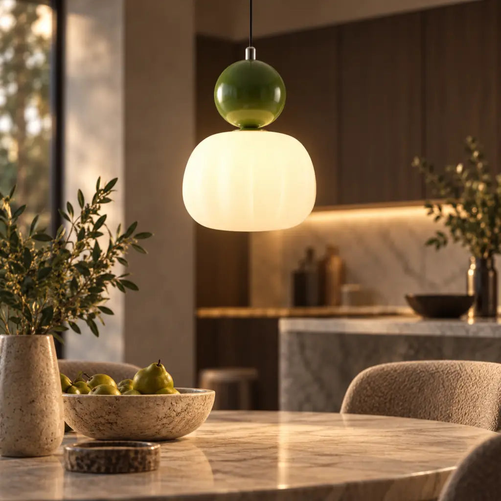 VitraLuxe Minimalist Art Deco Hanging Light