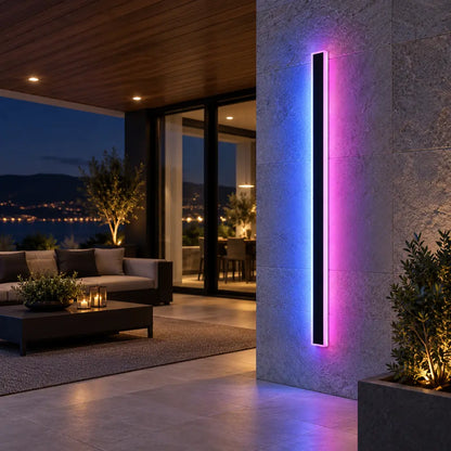 Waterproof RGB Colorful LED Outdoor Wall Light
