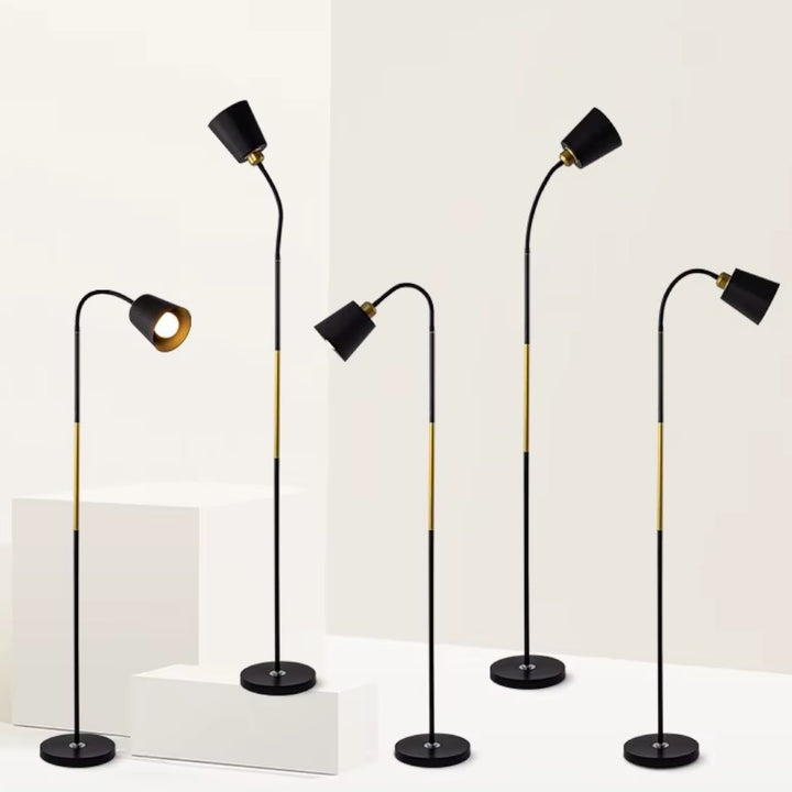 Standing Floor Lamp with Adjustable Lamp Head