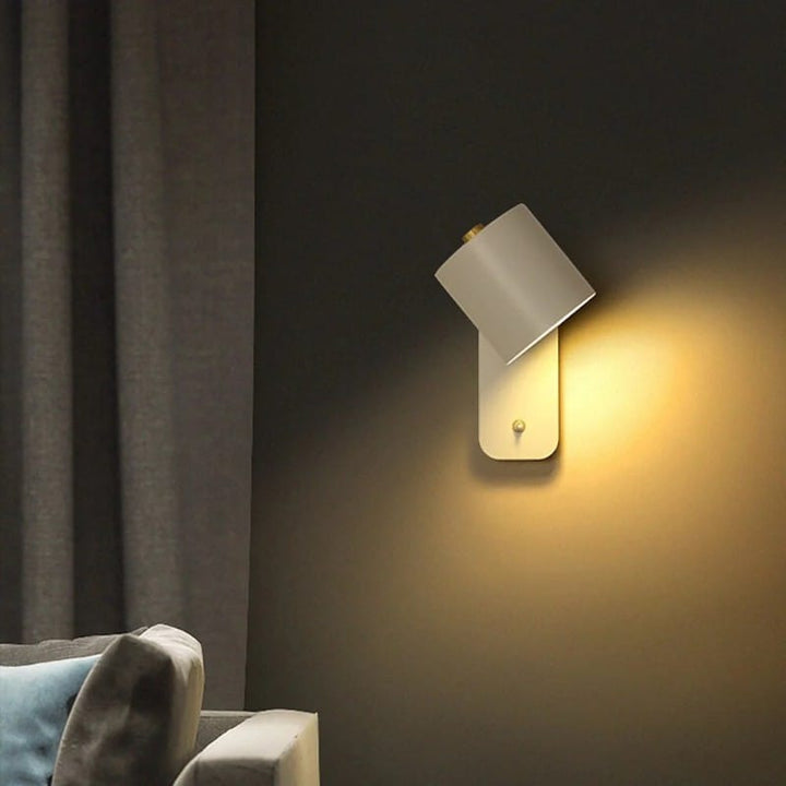 Adjustable Swing Nordic Wall Sconce with Switch Boldenn