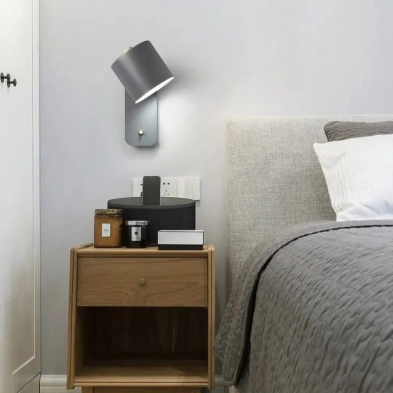 Adjustable Swing Nordic Wall Sconce with Switch Boldenn
