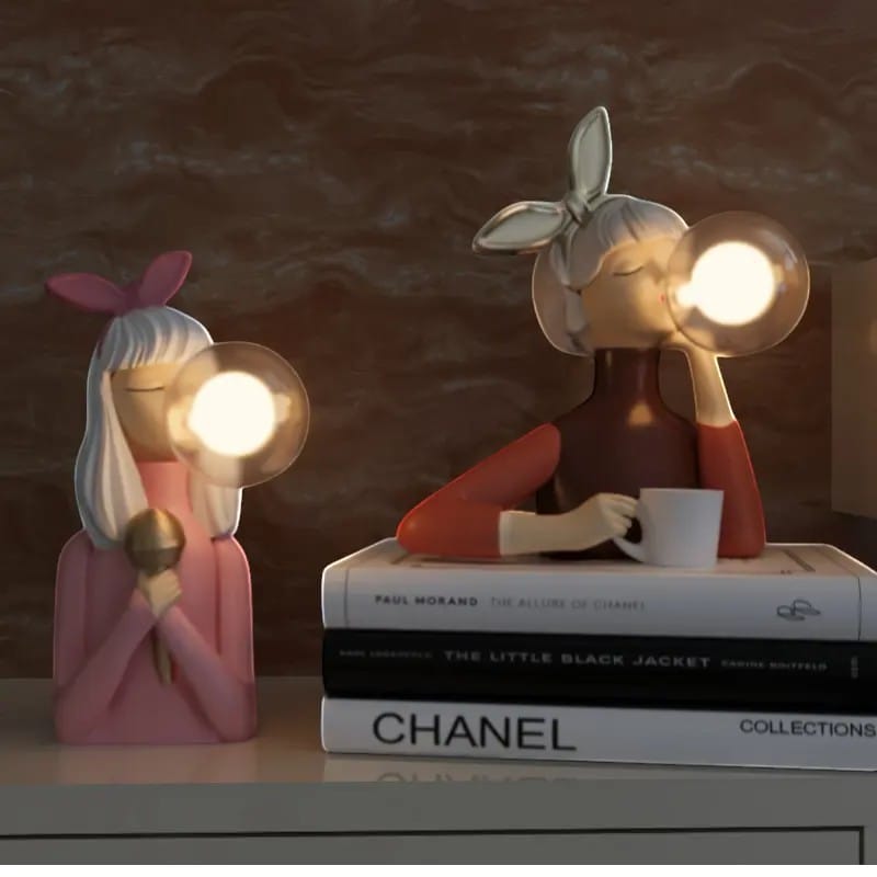 ArtBulb Artisan Sisters Cordless Table Lamp Boldenn