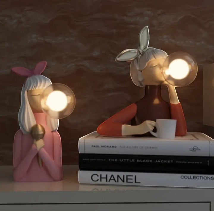 ArtBulb Artisan Sisters Cordless Table Lamp Boldenn