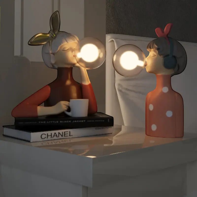 ArtBulb Artisan Sisters Cordless Table Lamp Boldenn