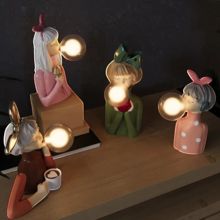 ArtBulb Artisan Sisters Cordless Table Lamp Boldenn