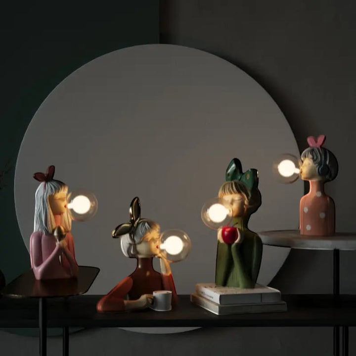 ArtBulb Artisan Sisters Cordless Table Lamp Boldenn