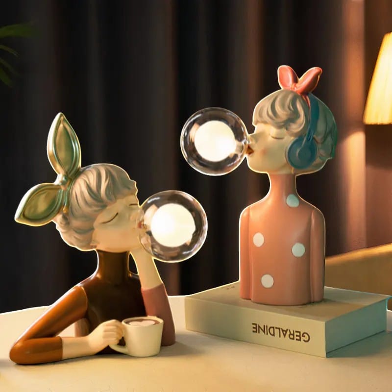ArtBulb Artisan Sisters Cordless Table Lamp Boldenn