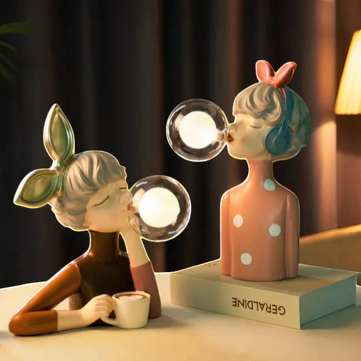 ArtBulb Artisan Sisters Cordless Table Lamp Boldenn