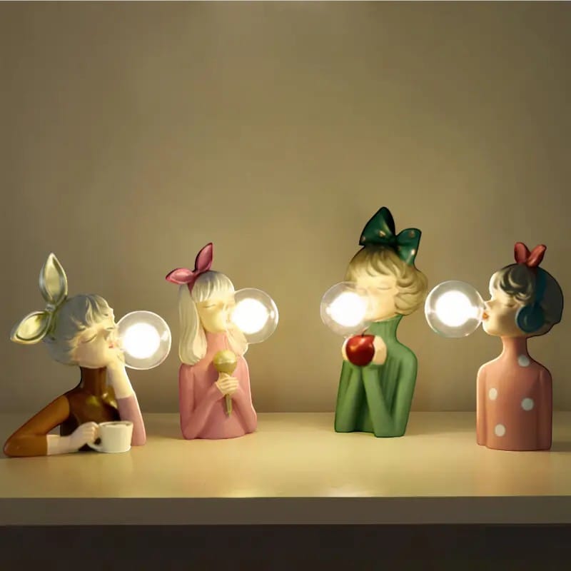 ArtBulb Artisan Sisters Cordless Table Lamp Boldenn