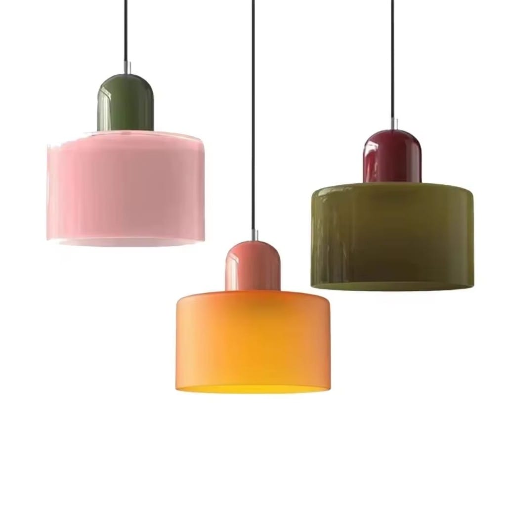 Bauhaus Glass Pendant Light For Kitchen Boldenn