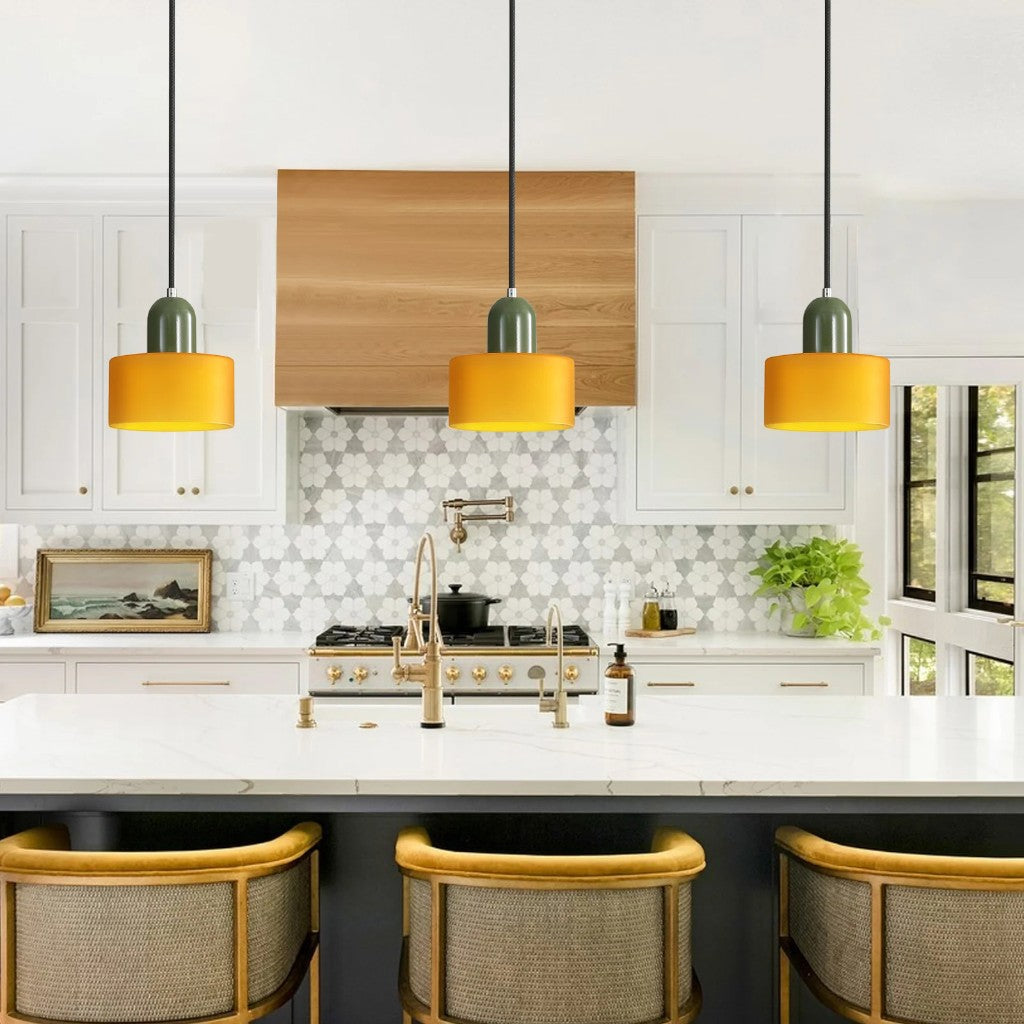 Bauhaus Glass Pendant Light For Kitchen