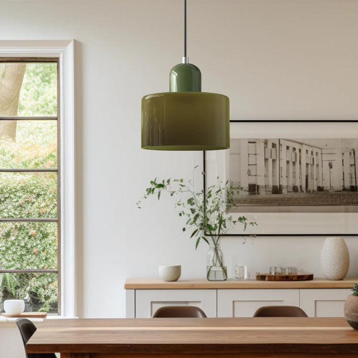 Bauhaus Glass Pendant Light For Kitchen