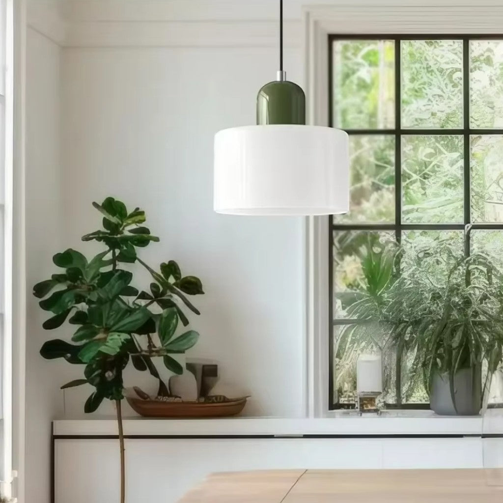 Bauhaus Glass Pendant Light For Kitchen