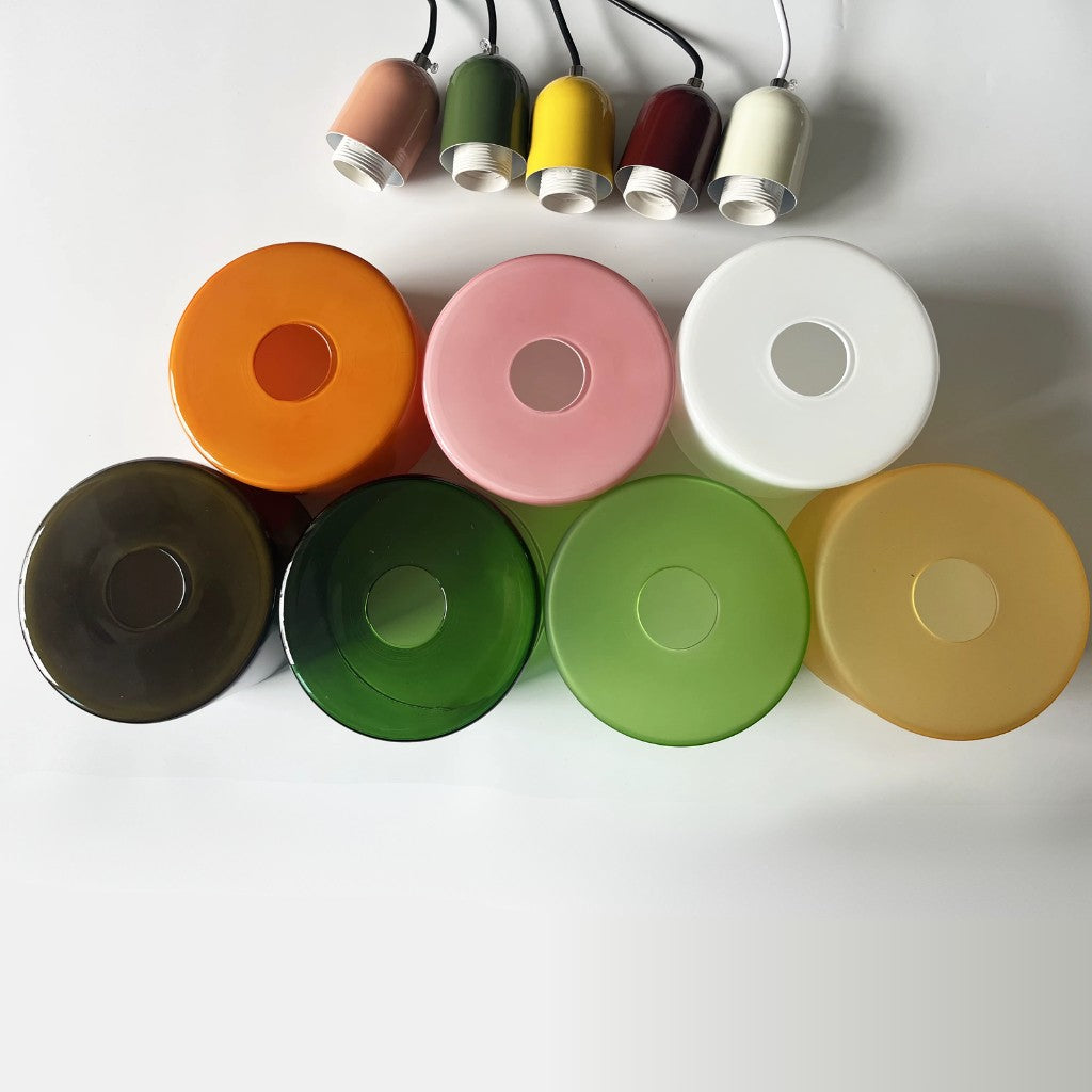 Bauhaus Glass Pendant Light For Kitchen