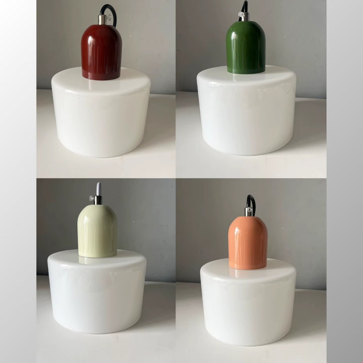 Bauhaus Glass Pendant Light For Kitchen