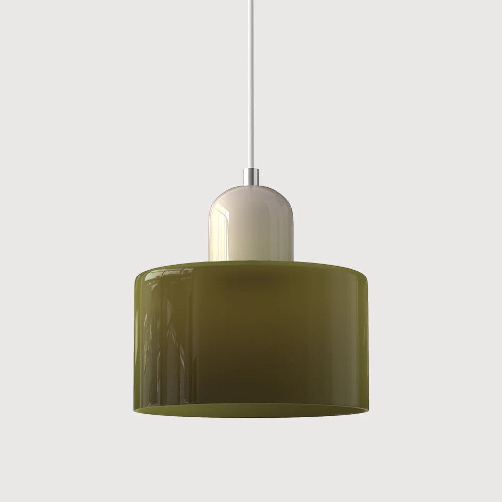 Bauhaus Glass Pendant Light For Kitchen