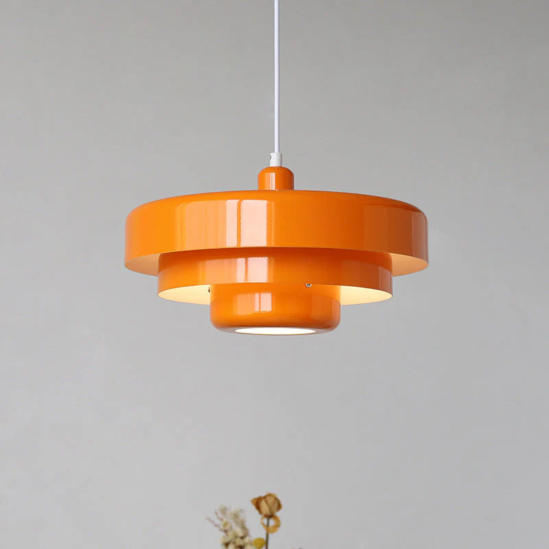Bauhaus Three-Tier Iron Pendant Light