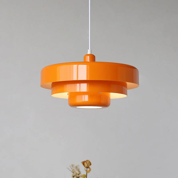 Bauhaus Three-Tier Iron Pendant Light