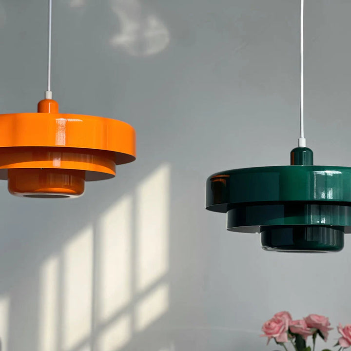 Bauhaus Three-Tier Iron Pendant Light