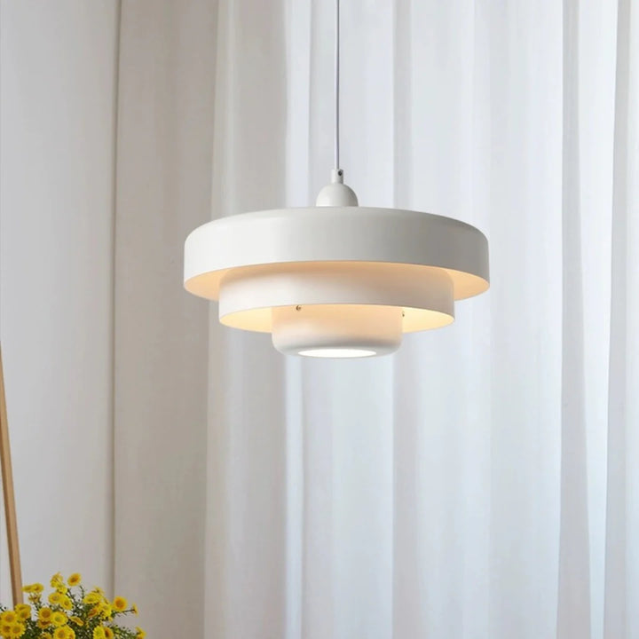 Bauhaus Three-Tier Iron Pendant Light