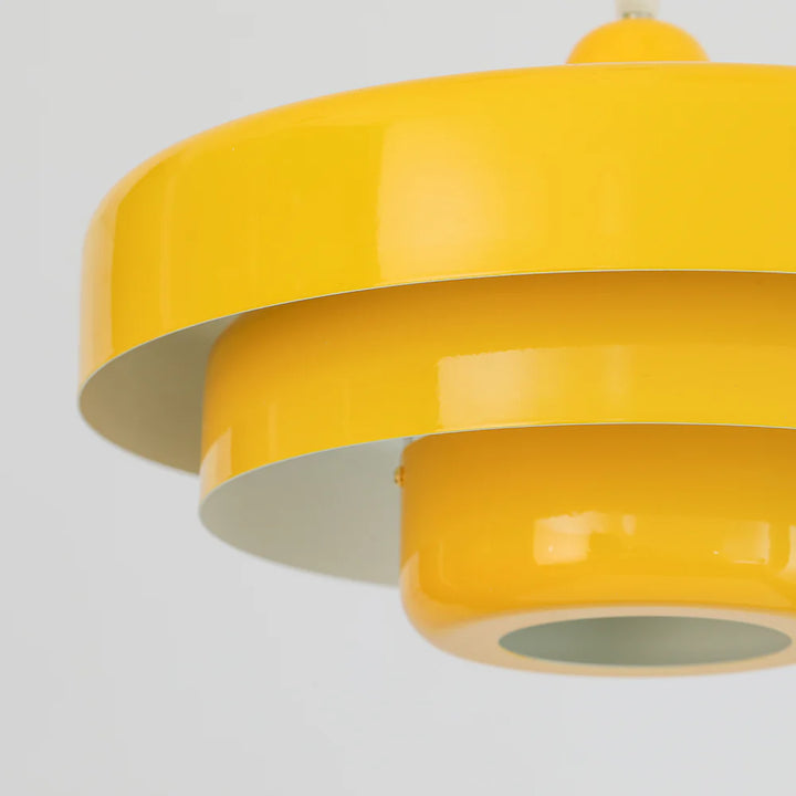 Bauhaus Three-Tier Iron Pendant Light