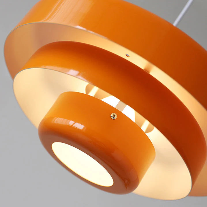 Bauhaus Three-Tier Iron Pendant Light