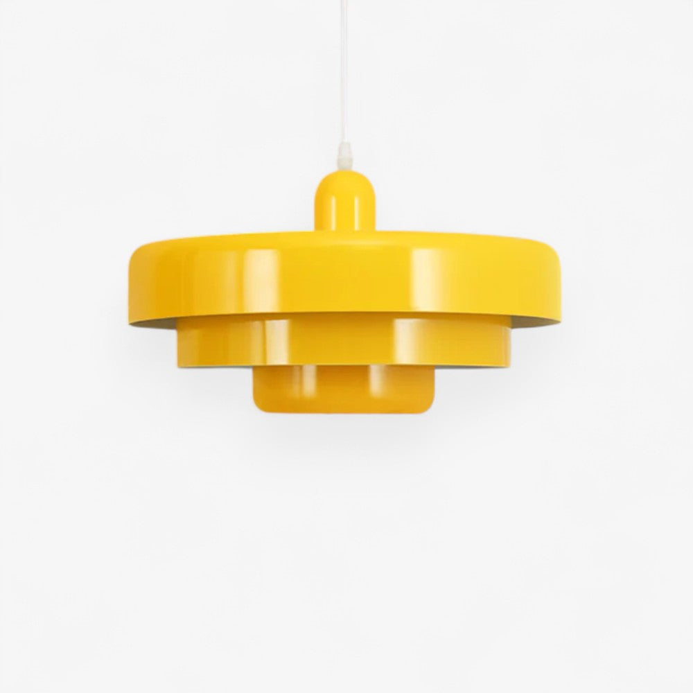 Bauhaus Three-Tier Iron Pendant Light