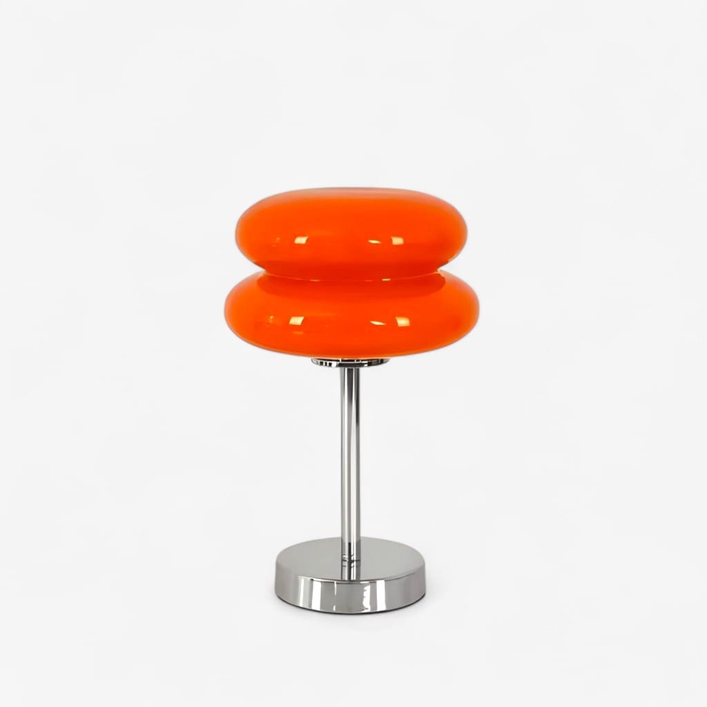 Bauhaus Orange Glass Table Lamp Boldenn