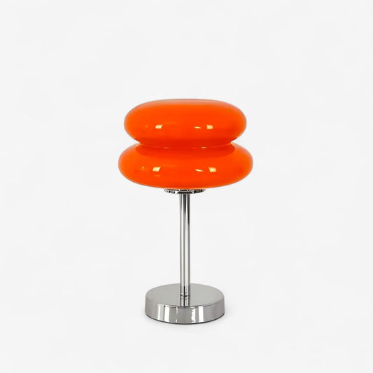 Bauhaus Orange Glass Table Lamp Boldenn