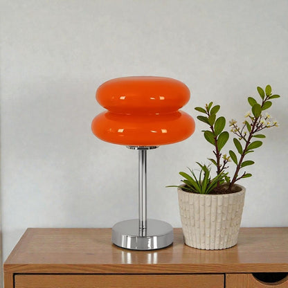 Bauhaus Orange Glass Table Lamp Boldenn