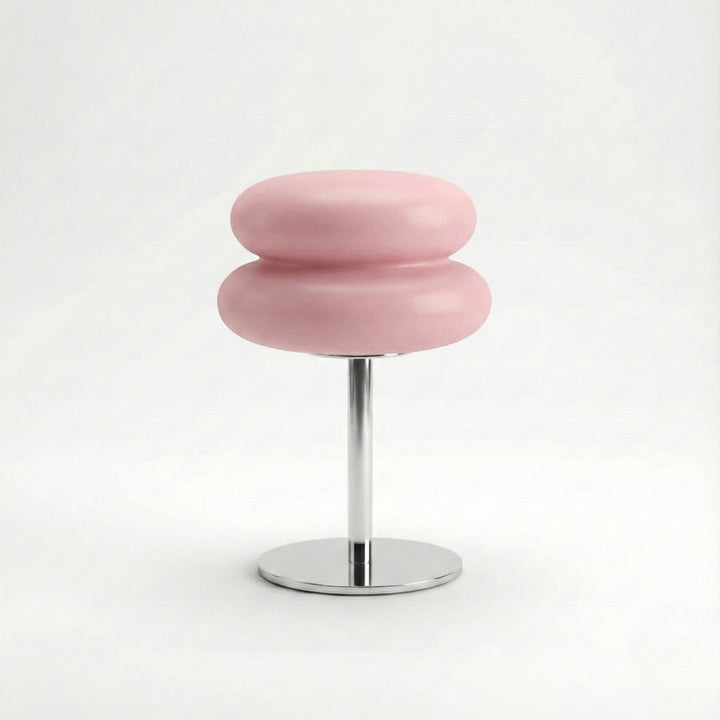 Bauhaus Pink Glass Table Lamp