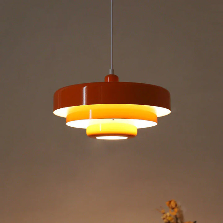 Bauhaus Three-Tier Iron Pendant Light Boldenn