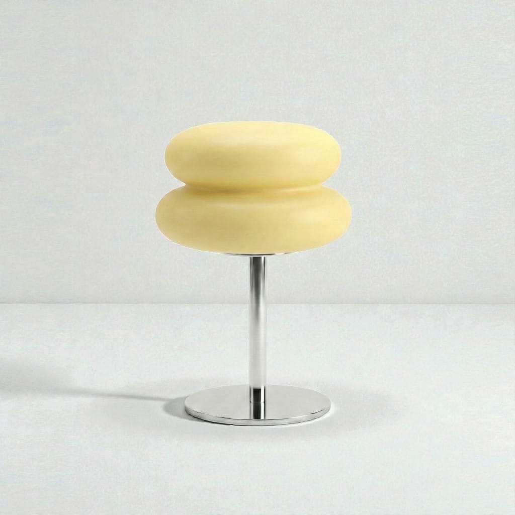 Bauhaus Yellow Glass Table Lamp Boldenn