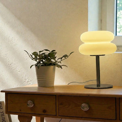 Bauhaus Yellow Glass Table Lamp Boldenn