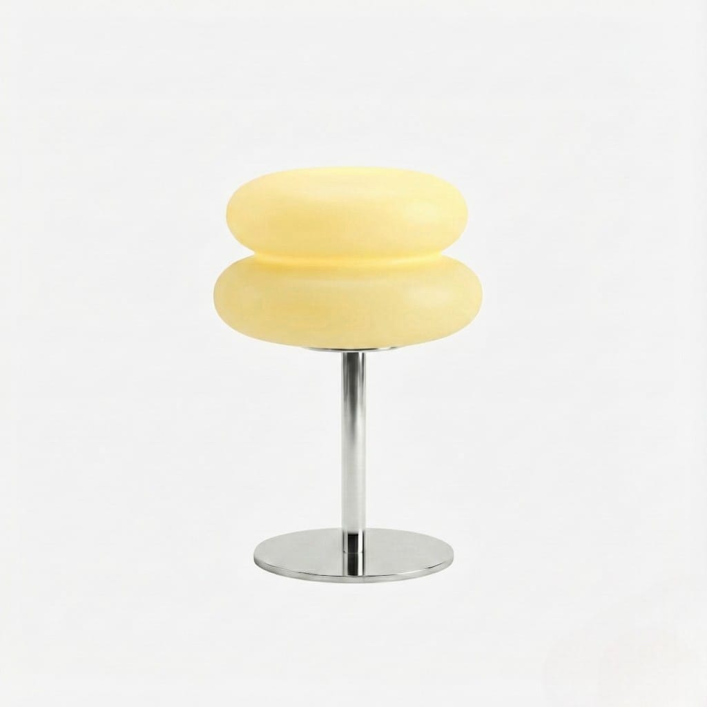 Bauhaus Yellow Glass Table Lamp Boldenn