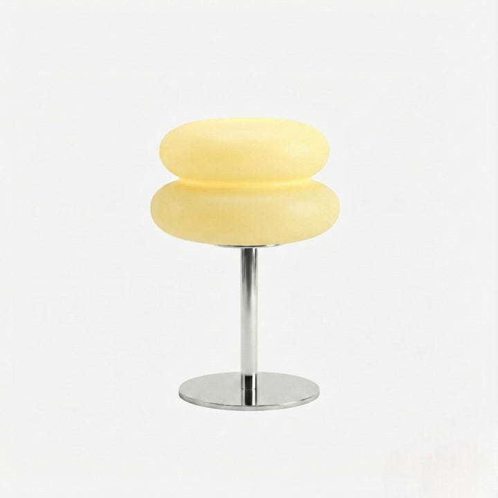 Bauhaus Yellow Glass Table Lamp