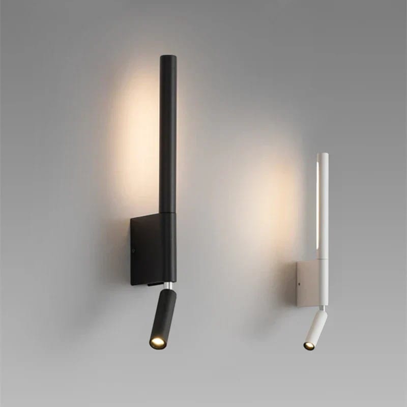 Bedside Wall Light with Reading Spot and Ambient LED Boldenn
