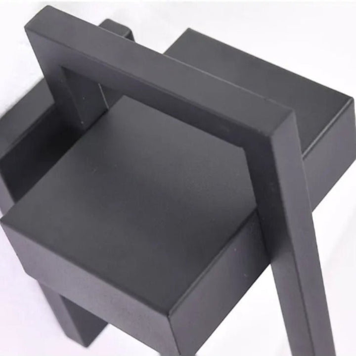 Black Up Down Waterproof Outdoor Wall Light