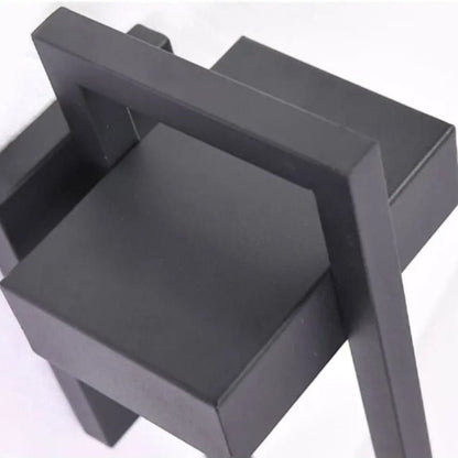 Black Up Down Waterproof Outdoor Wall Light Boldenn