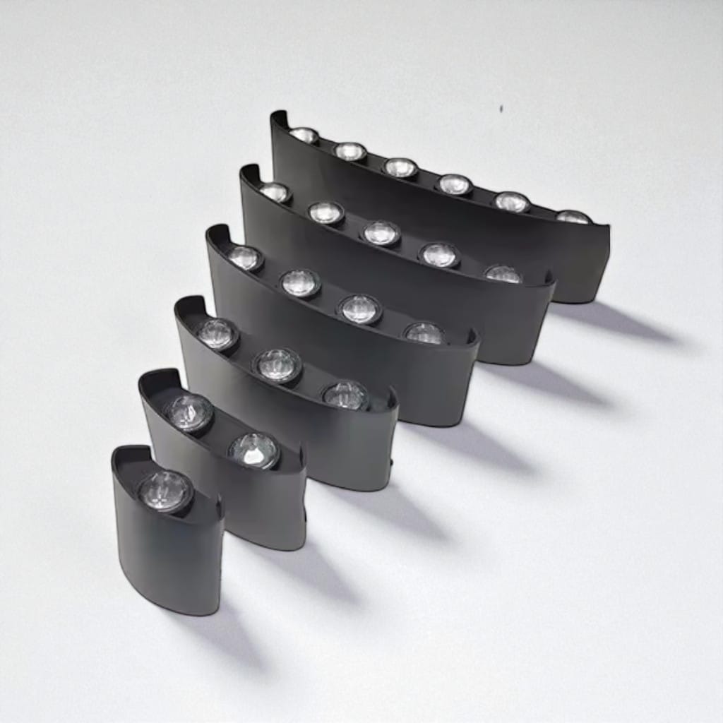 Black Waterproof Outdoor LED Wall Lamp Boldenn