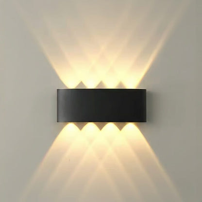 Black Waterproof Outdoor LED Wall Lamp Boldenn