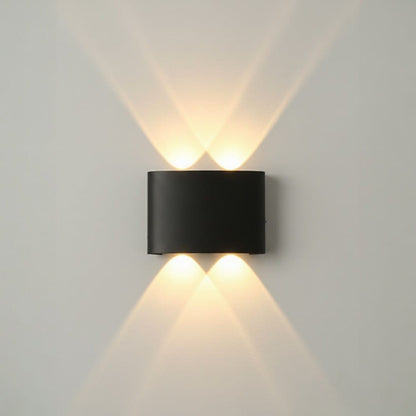 Black Waterproof Outdoor LED Wall Lamp Boldenn