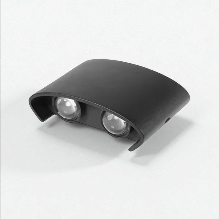 Black Waterproof Outdoor LED Wall Lamp Boldenn