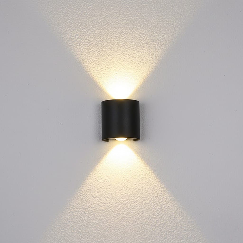 Black Waterproof Outdoor LED Wall Lamp Boldenn