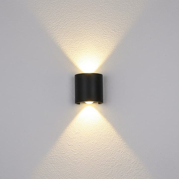 Black Waterproof Outdoor LED Wall Lamp Boldenn