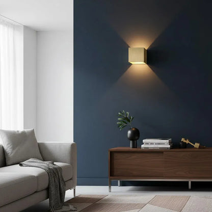 Brushed Waterproof Cube LED Up Down Wall Light Boldenn