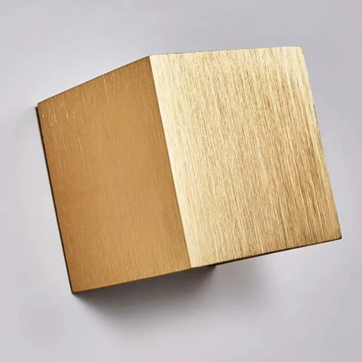 Brushed Waterproof Cube LED Up Down Wall Light
