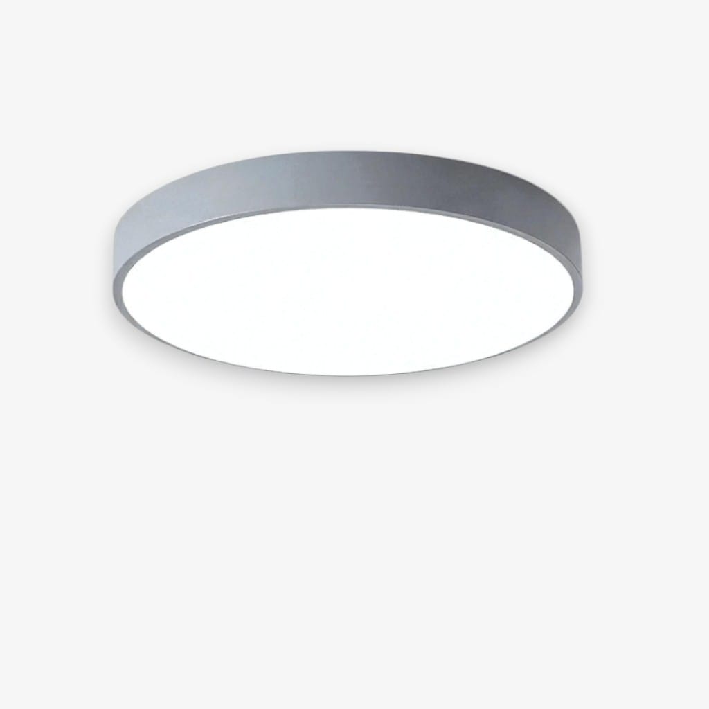 Circle Semi Flush Ceiling Light Fixture For Living Room Boldenn