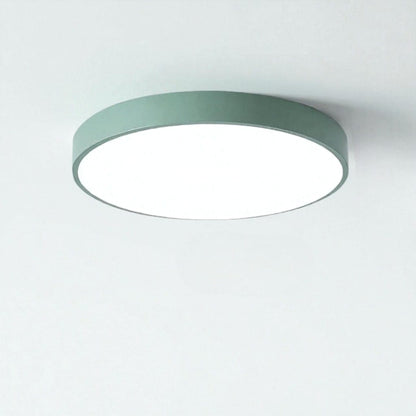 Circle Semi Flush Ceiling Light Fixture For Living Room Boldenn