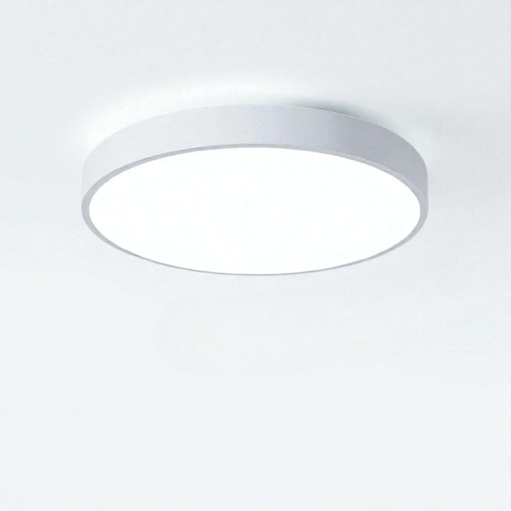 Circle Semi Flush Ceiling Light Fixture For Living Room Boldenn